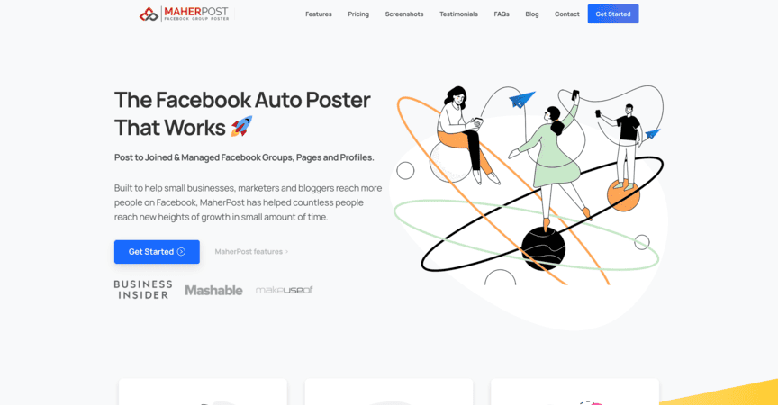 MaherPost Facebook group auto poster dashboard