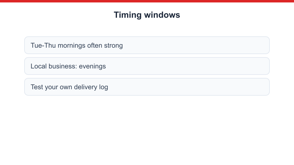 Best times to post in Facebook groups