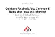 Configure Facebook Auto Comment on MaherPost (& Bump Your Posts!)