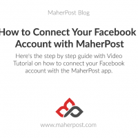 How to Connect Your Facebook Account with MaherPost