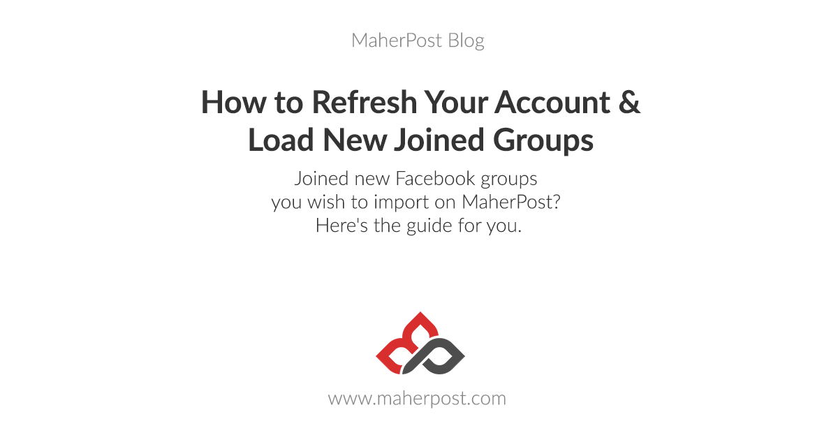 How to Refresh Your Account and Load New Joined Groups