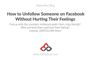 How to Unfollow Someone on Facebook