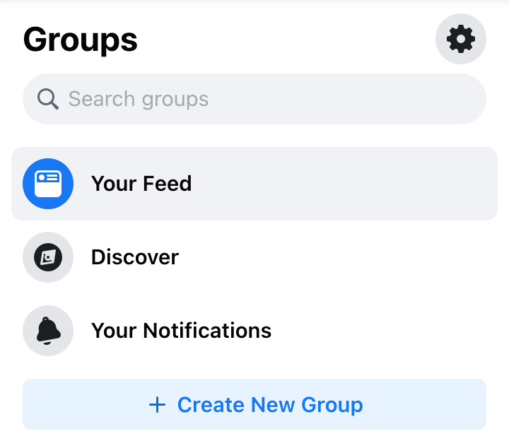 Create New Facebook Group Link