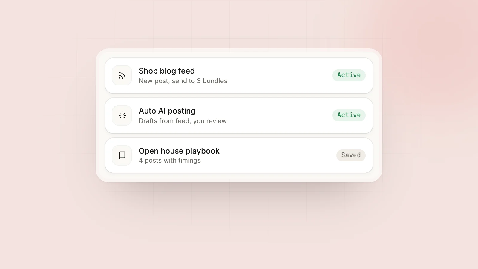 Best Facebook Auto Poster Tools That Work in 2026: MaherPost automations: an RSS feed sending new posts to group bundles, Auto AI posting and a saved playbook